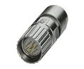 Rundsteckverbinder, M23, Stecker, Gerade, Pole - 9, Crimp, Kabelhalterung
